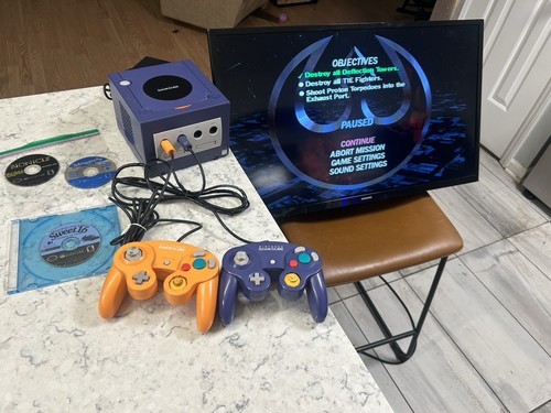 Nintendo gamecube purple - nintendo,